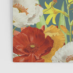 Vintage Poppy Floral Poster Gallery Image 3