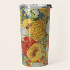 Vintage Poppy Floral Travel Mug Gallery Image 2