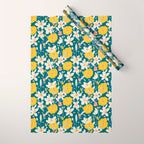 tropical hibiscus Wrapping Paper Gallery Image 1