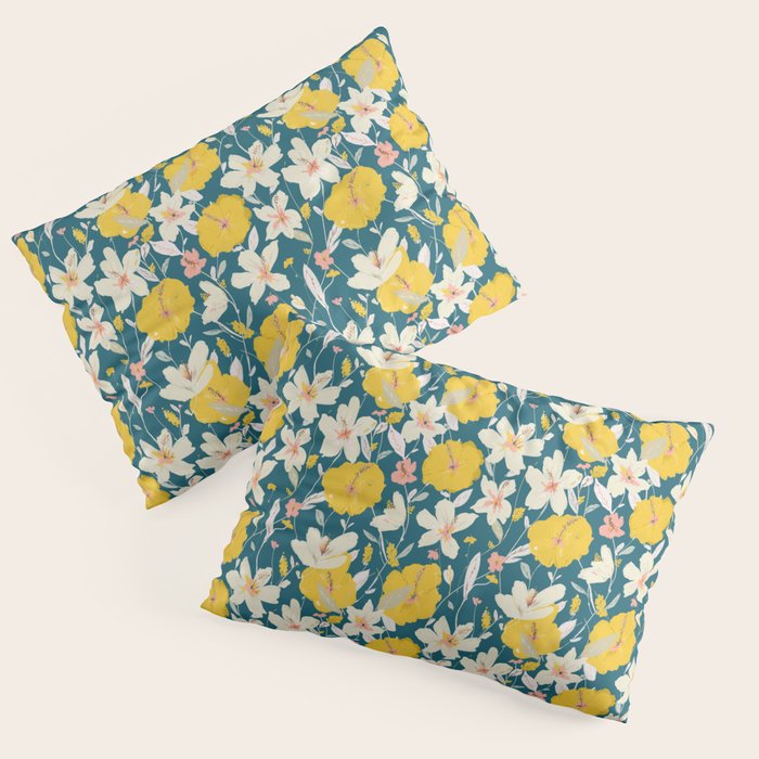 tropical hibiscus Pillow Sham Gallery Image 1