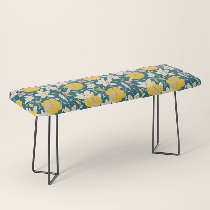 tropical hibiscus Bench Gallery Image 1