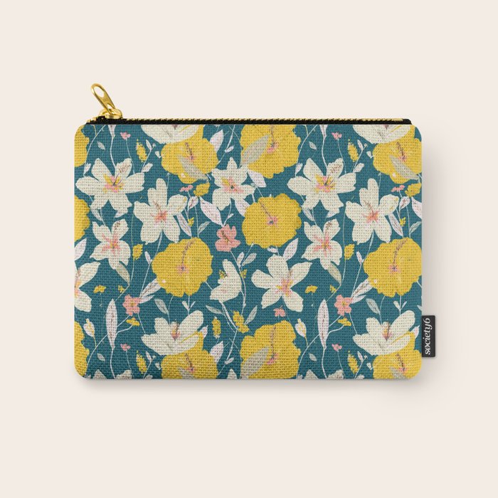 tropical hibiscus Carry All Pouch Gallery Image 1