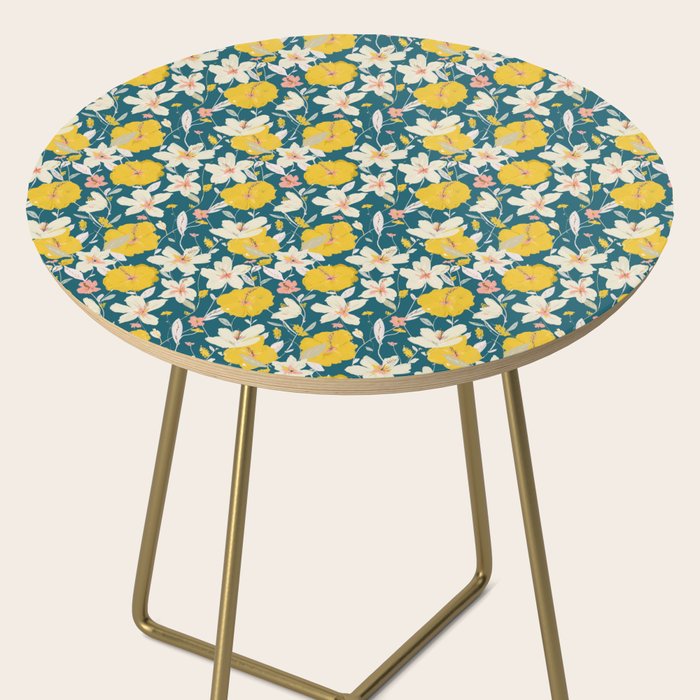 tropical hibiscus Side Table Gallery Image 2
