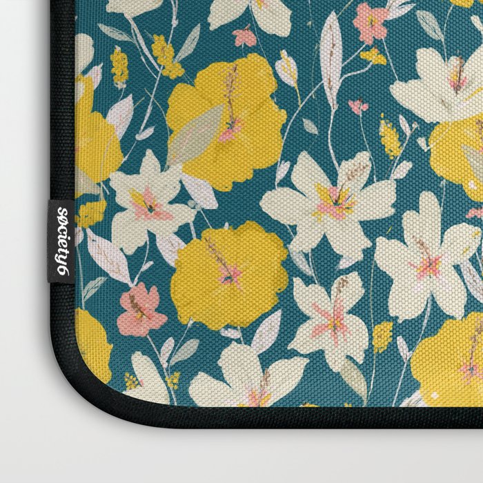 tropical hibiscus Laptop Sleeve Gallery Image 3