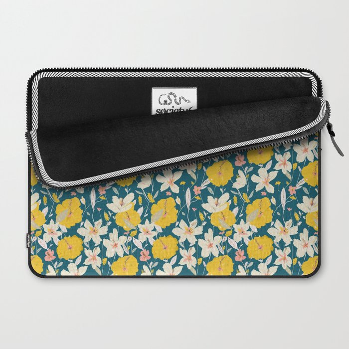 tropical hibiscus Laptop Sleeve Gallery Image 2