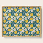 tropical hibiscus Serving Tray Gallery Image 1