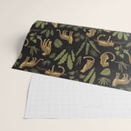 Jungle Night Cheetah Prints Wrapping Paper Gallery Image 2