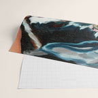 Daisy the Black Lab Dog Portrait Wrapping Paper Gallery Image 2
