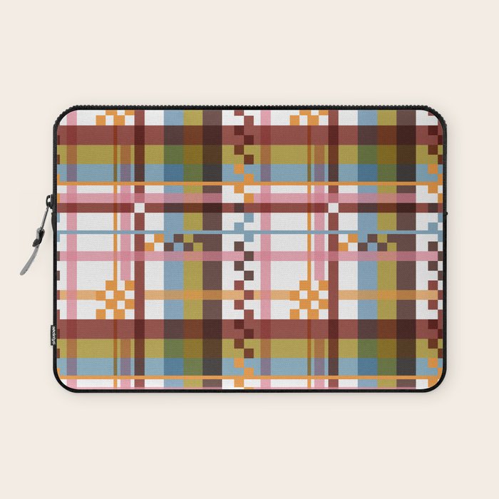 Bold Grid Aesthetic Laptop Sleeve Gallery Image 1