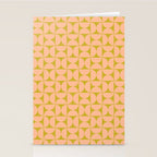 Mid-Century Modern Pattern No.59 Mini - Mango Mint and Peach Fuzz Stationery Card Gallery Image 2