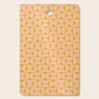 Mid-Century Modern Pattern No.59 Mini - Mango Mint and Peach Fuzz Cutting Board Gallery Image 1