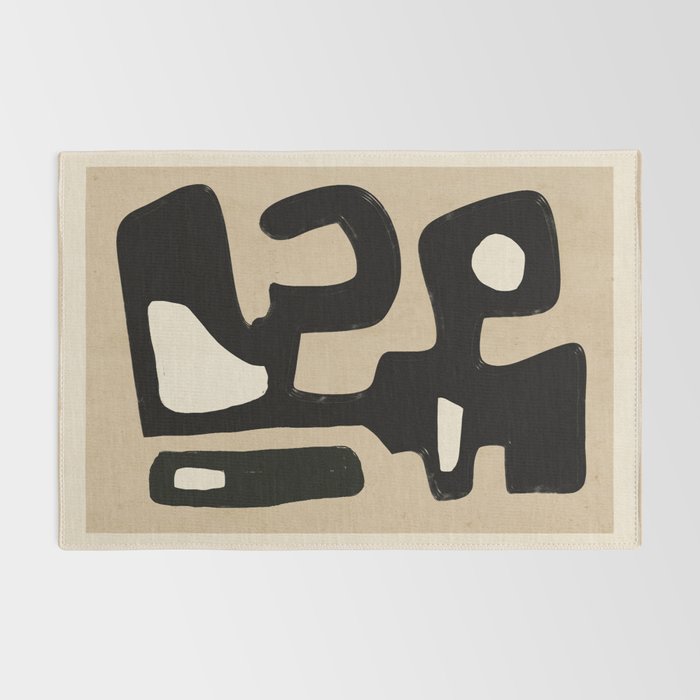 Modern Abstract Minimal Shapes 117 Rug Gallery Image 2
