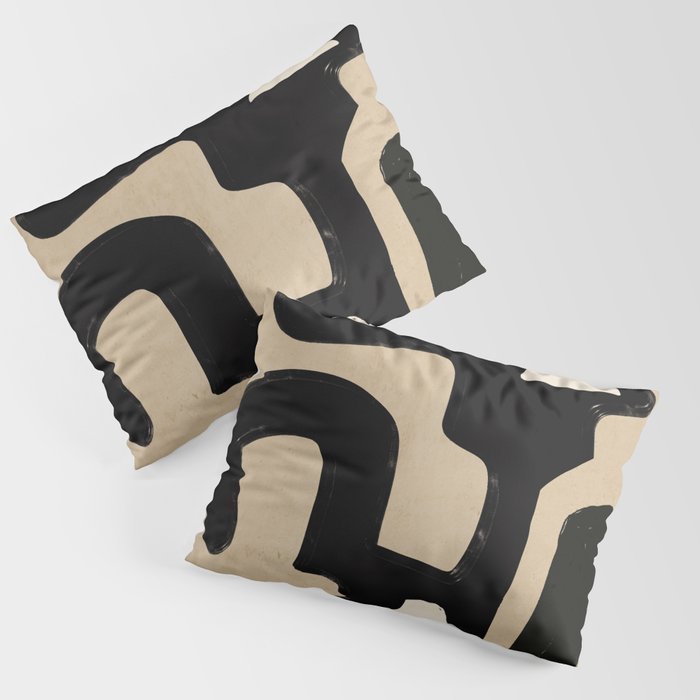 Modern Abstract Minimal Shapes 117 Pillow Sham Gallery Image 3