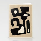 Modern Abstract Minimal Shapes 117 Stationery Card Gallery Image 2