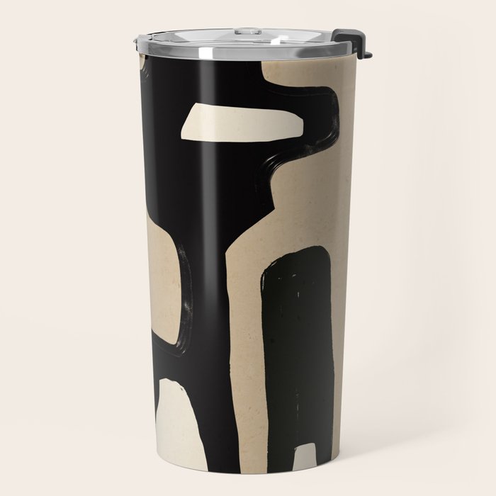 Modern Abstract Minimal Shapes 117 Travel Mug Gallery Image 2