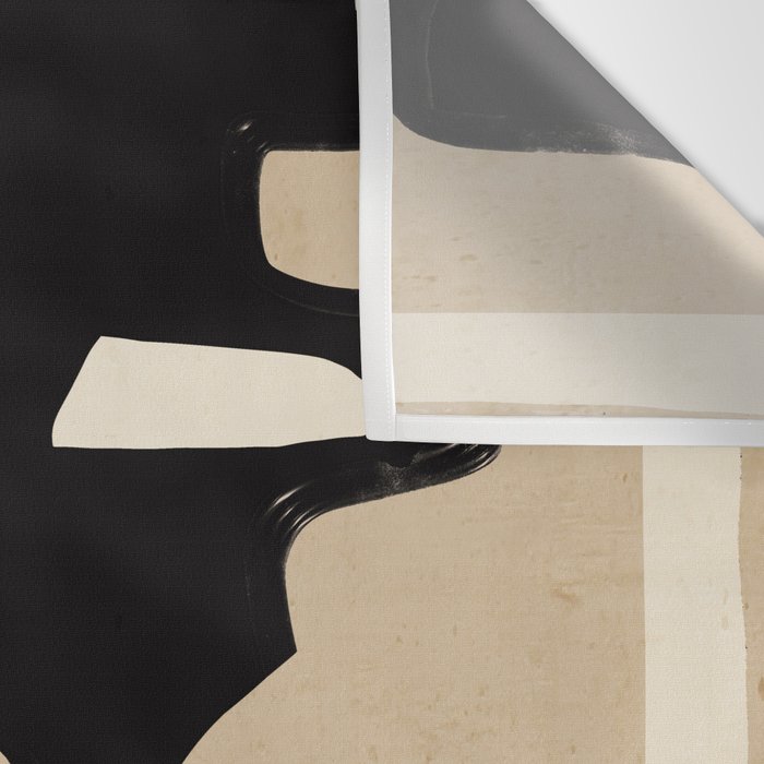 Modern Abstract Minimal Shapes 117 Wall Tapestry Gallery Image 3