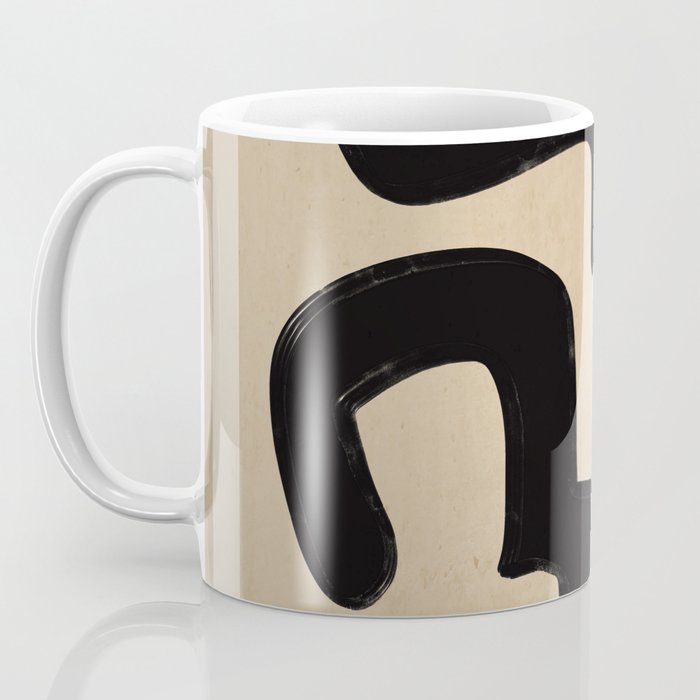 Modern Abstract Minimal Shapes 117 Coffee Mug Gallery Image 3