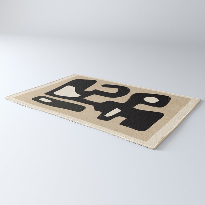 Modern Abstract Minimal Shapes 117 Rug Gallery Image 3