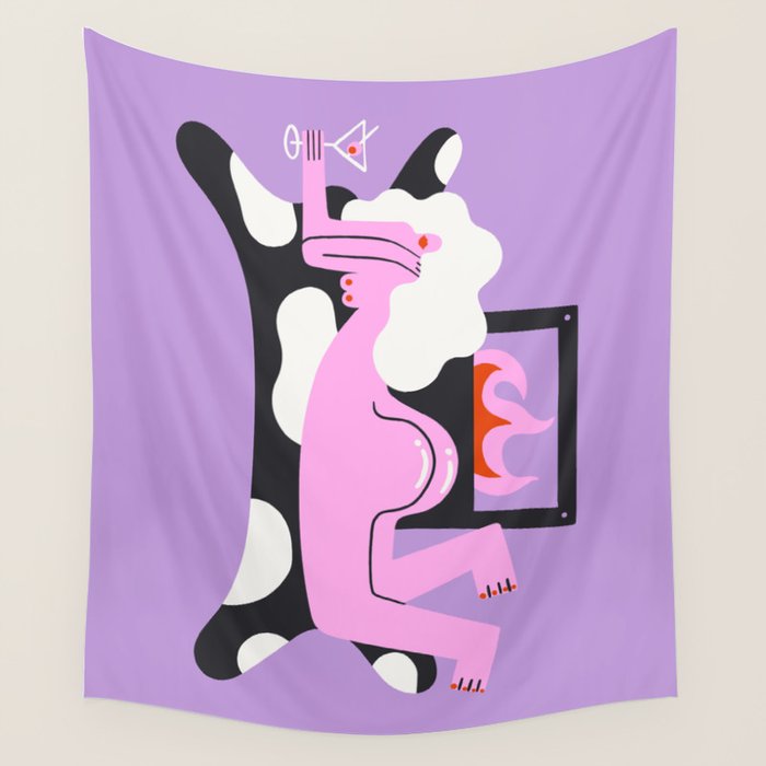 Quarantini Wall Tapestry Gallery Image 1