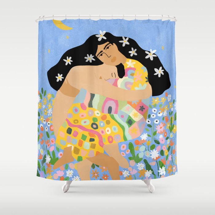 Yin Yang Shower Curtain Gallery Image 1