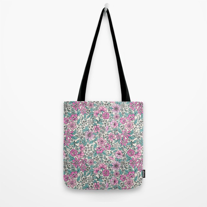 Posey - purple Tote Bag Gallery Image 2