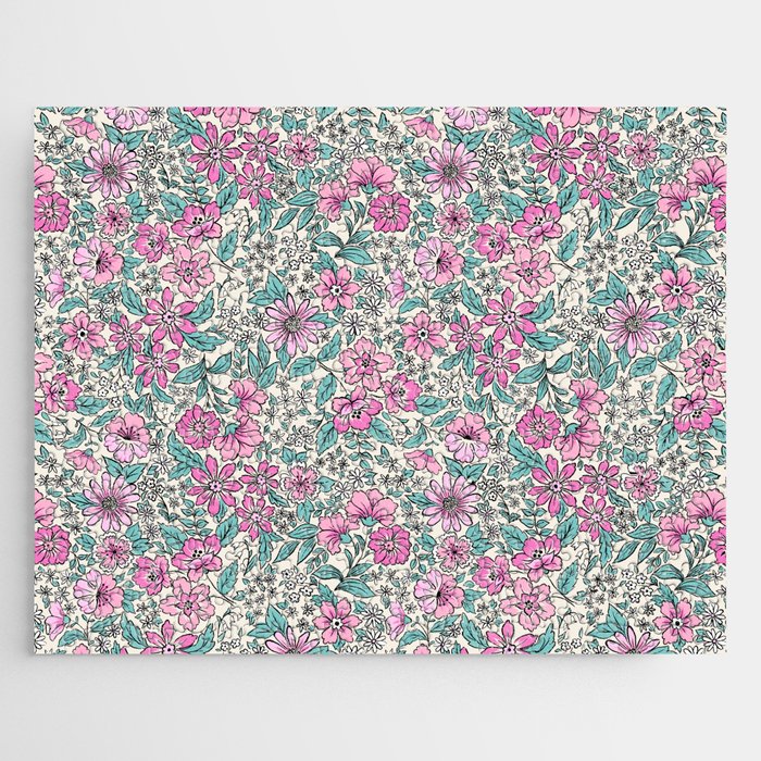 Posey - purple Jigsaw Puzzle Gallery Image 1