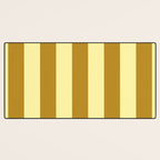 Gold Leaf Mustard and Lemon Sorbet Yellow Desk Mat Gallery Image 3