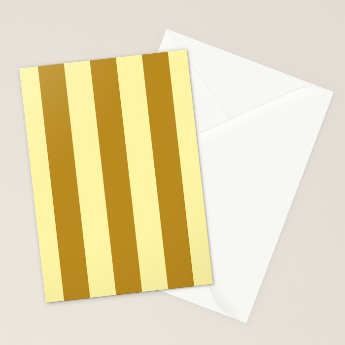 Gold Leaf Mustard and Lemon Sorbet Yellow Stationery Card Gallery Image 2