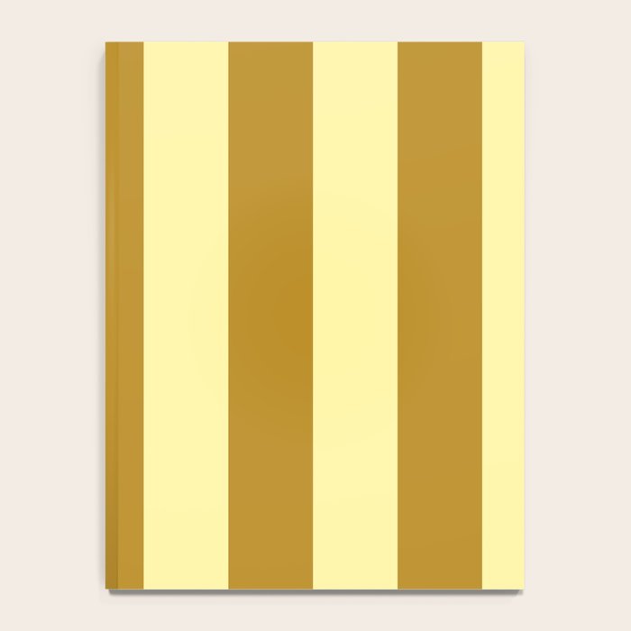Gold Leaf Mustard and Lemon Sorbet Yellow Notebook Gallery Image 4