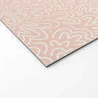 Clam Bed . Peachy Pink Welcome Mat Gallery Image 2