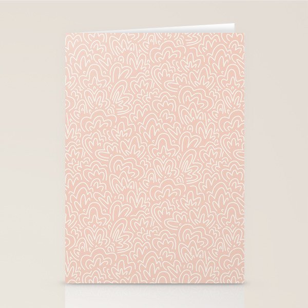 Clam Bed . Peachy Pink Stationery Card Gallery Image 1