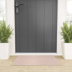 Clam Bed . Peachy Pink Welcome Mat Gallery Image 3