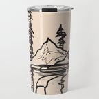 Abstract Landscape II Travel Mug Gallery Image 1