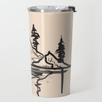 Abstract Landscape II Travel Mug Gallery Image 2