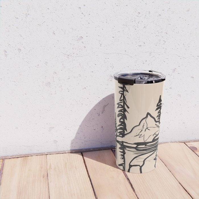 Abstract Landscape II Travel Mug Gallery Image 4