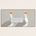 Brolga, Bird of Australia Desk Mat Gallery Image 1