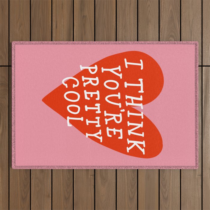 You're Pretty Cool Outdoor Rug Gallery Image 1