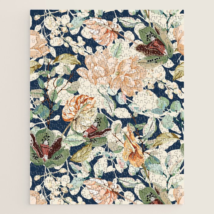 Lush colorful exotic garden D Jigsaw Puzzle Gallery Image 1