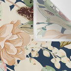 Lush colorful exotic garden D Wall Tapestry Gallery Image 3