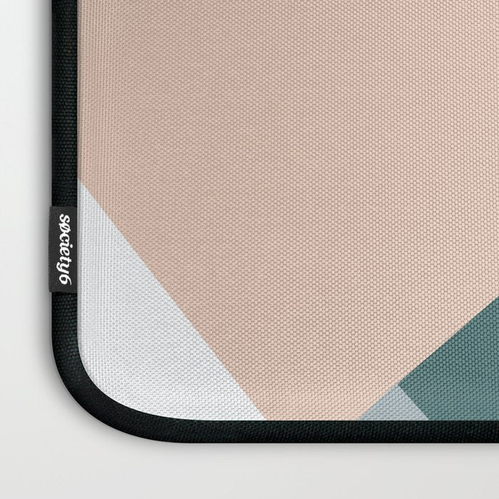Triangles abstract colorful art Laptop Sleeve Gallery Image 3