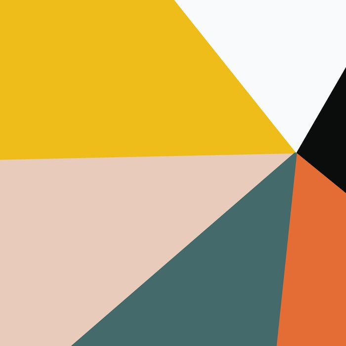 Triangles abstract colorful art Coffee Mug Gallery Image 2