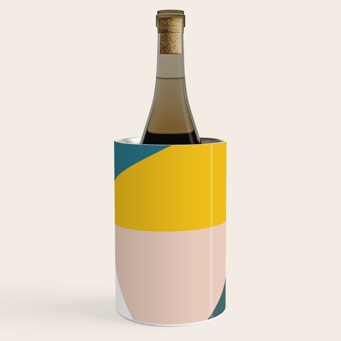 Triangles abstract colorful art Wine Chiller Gallery Image 2
