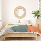 Triangles abstract colorful art Duvet Cover Gallery Image 3