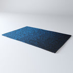 Reboot III BLUE Computer Circuit Board Pattern Rug Gallery Image 3