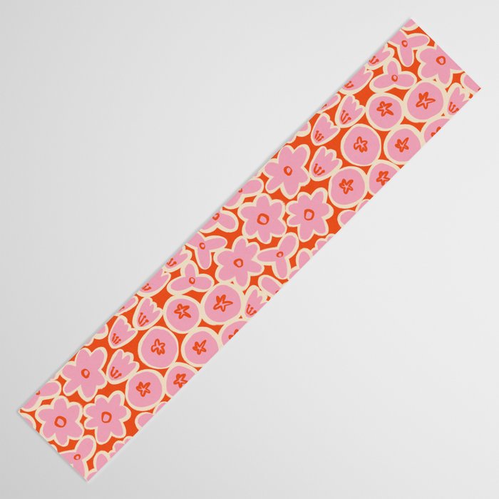 Vibrant Summer Pattern #2 Table Runner Gallery Image 3