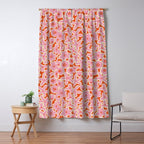Vibrant Summer Pattern #2 Window Curtain Gallery Image 5