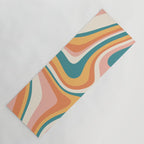 Abstract Wavy Stripes LXIII Yoga Mat Gallery Image 1