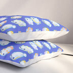White sea slug Pillow Sham Gallery Image 3