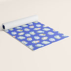 White sea slug Yoga Mat Gallery Image 2