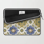 Tile floral nature Modern BY Laptop Sleeve Gallery Image 2